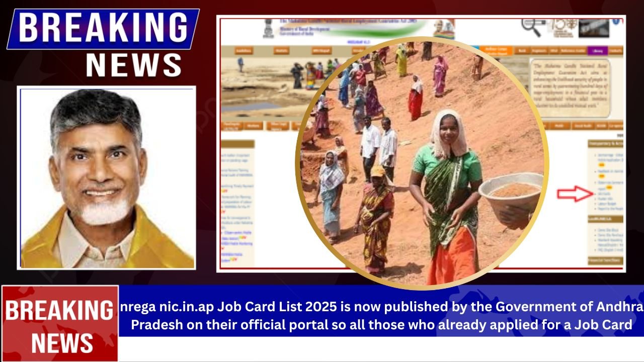 nrega nic.in.ap Job Card List