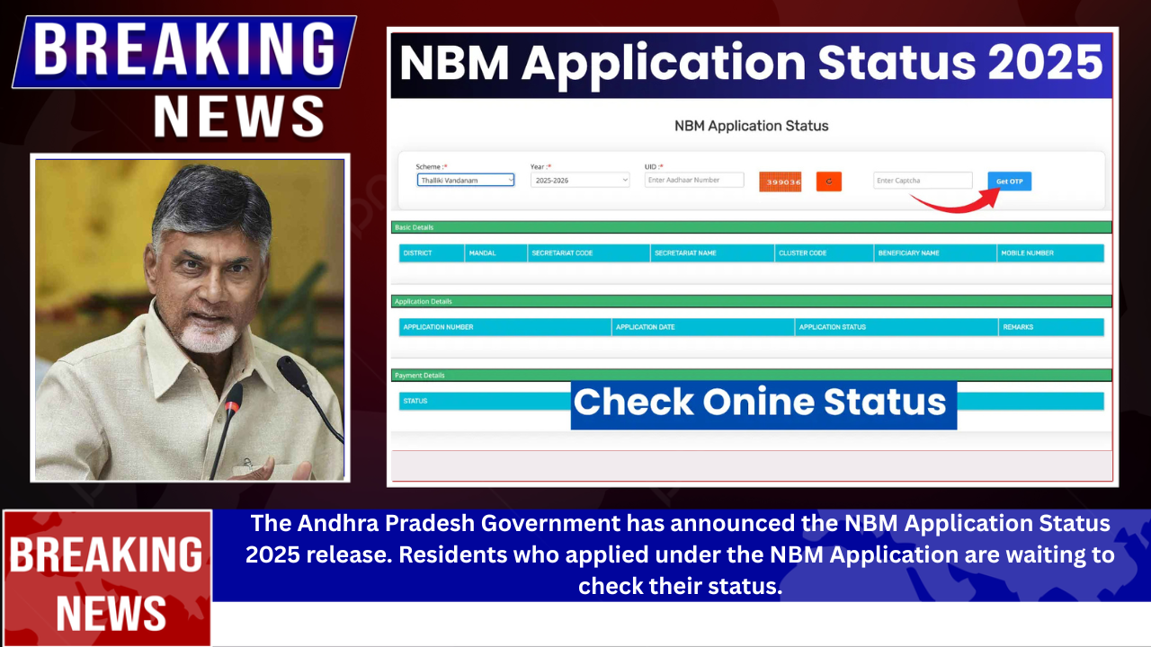 NBM Application Status